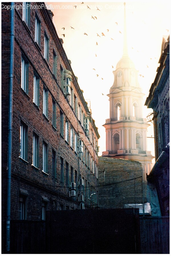 Brick, Architecture, Building, Clock Tower, Tower