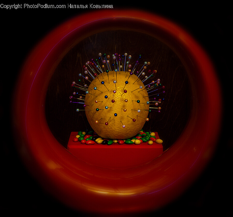 Sphere, Food, Sweets, Play Area, Pin