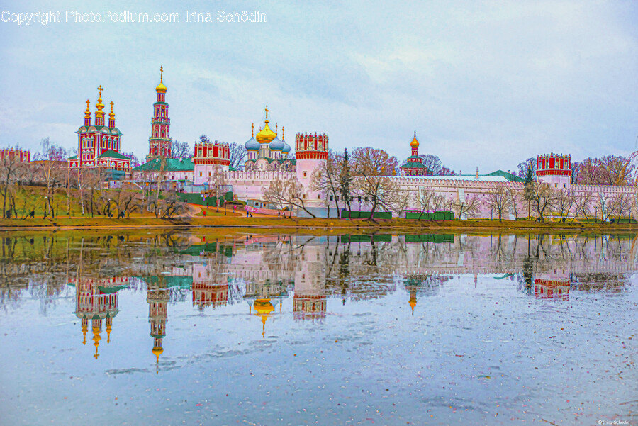 Architecture, Building, Castle, Fortress, Person