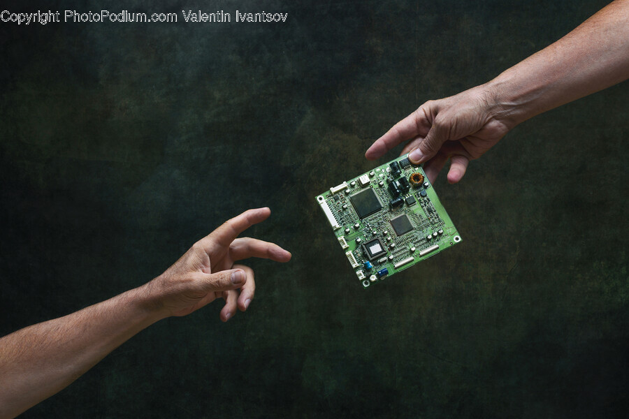 Electronics, Hardware, Printed Circuit Board, Adult, Male