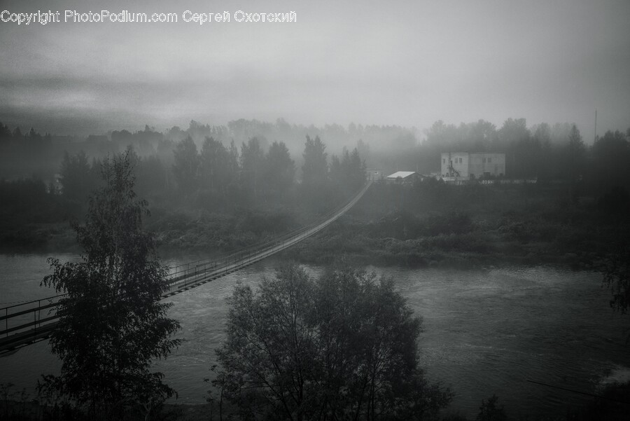 Nature, Outdoors, Weather, Fog, Mist