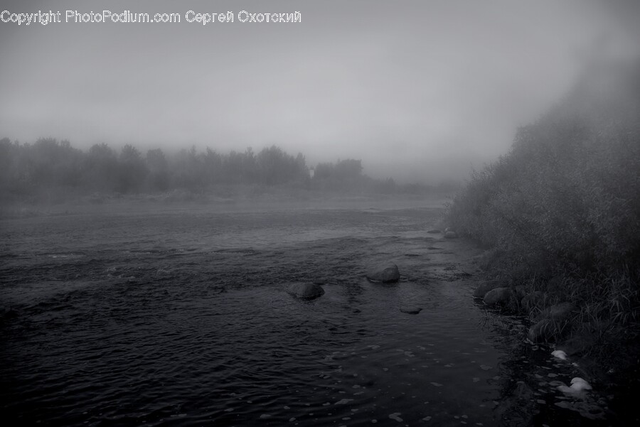 Nature, Outdoors, Weather, Fog, Mist
