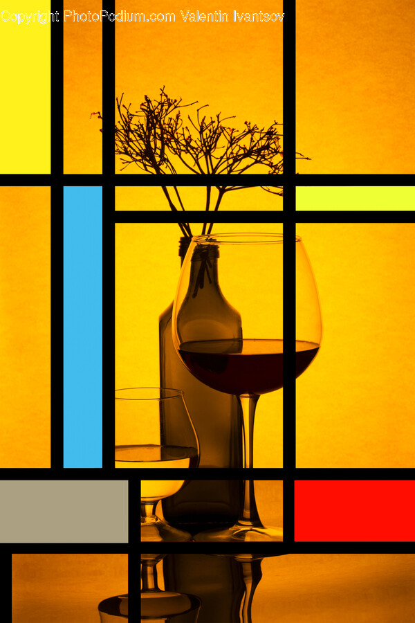 Glass, Flower, Flower Arrangement, Plant, Art