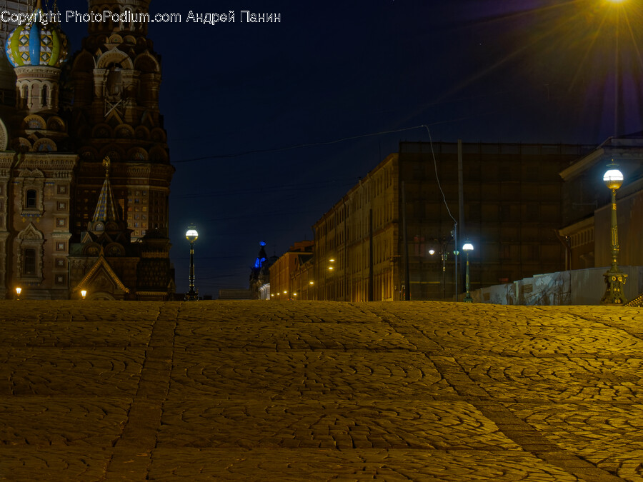 Path, Road, Walkway, Cobblestone, City