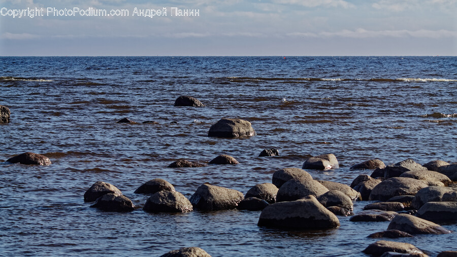 Nature, Outdoors, Promontory, Water, Rock