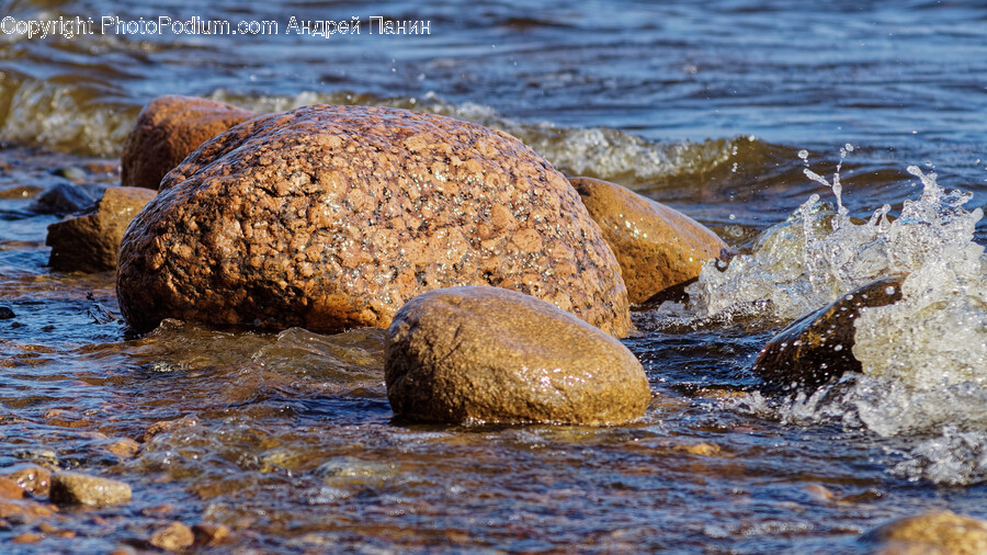Rock, Nature, Outdoors, Sea, Water