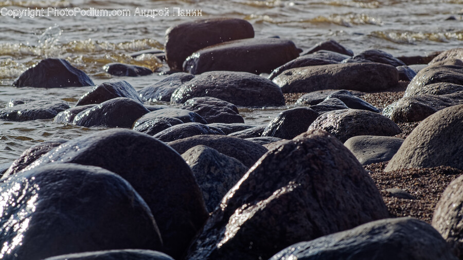 Rock, Nature, Outdoors, Sea, Water