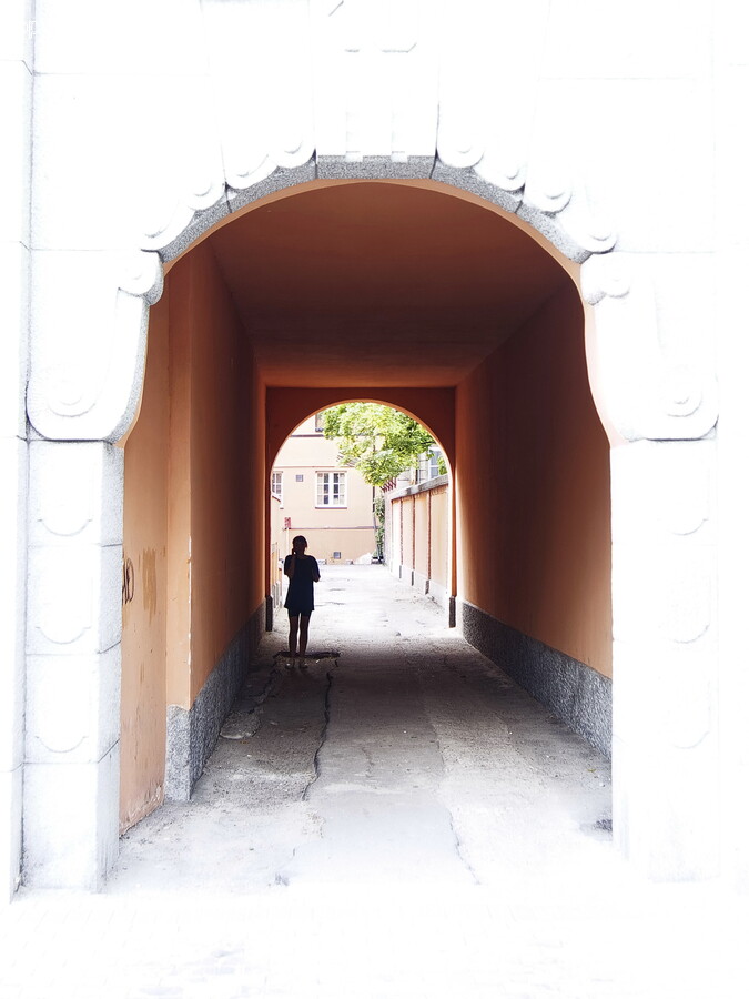 Arch, Architecture, Building, Corridor, Indoors