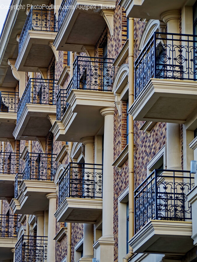 Handrail, Architecture, Balcony, Building, Railing