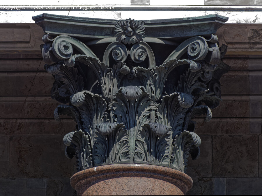Architecture, Pillar, Archaeology