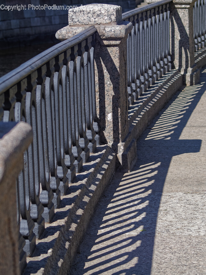 Handrail, Railing, Architecture, Building, House