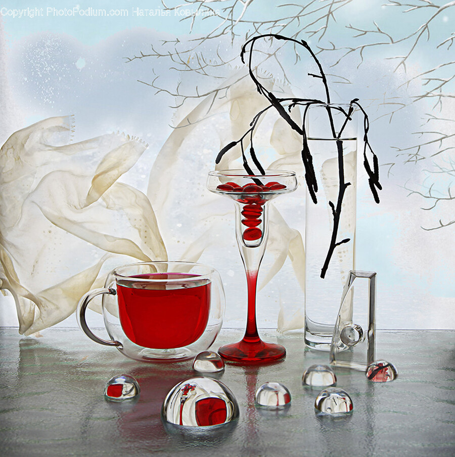 Glass, Goblet, Alcohol, Beverage, Liquor