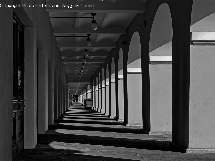 Architecture, Building, Corridor, Indoors, Floor