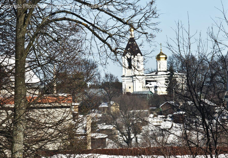 Architecture, Building, Monastery, Clock Tower, Tower