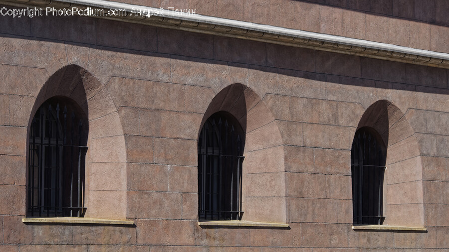 Arch, Architecture, Building, Brick, Monastery