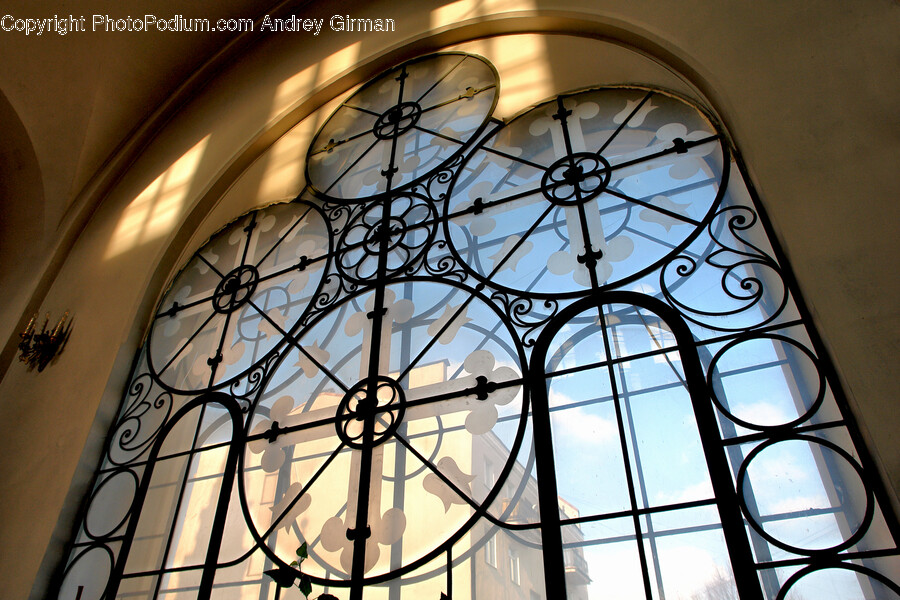 Architecture, Building, Window, Art, Skylight