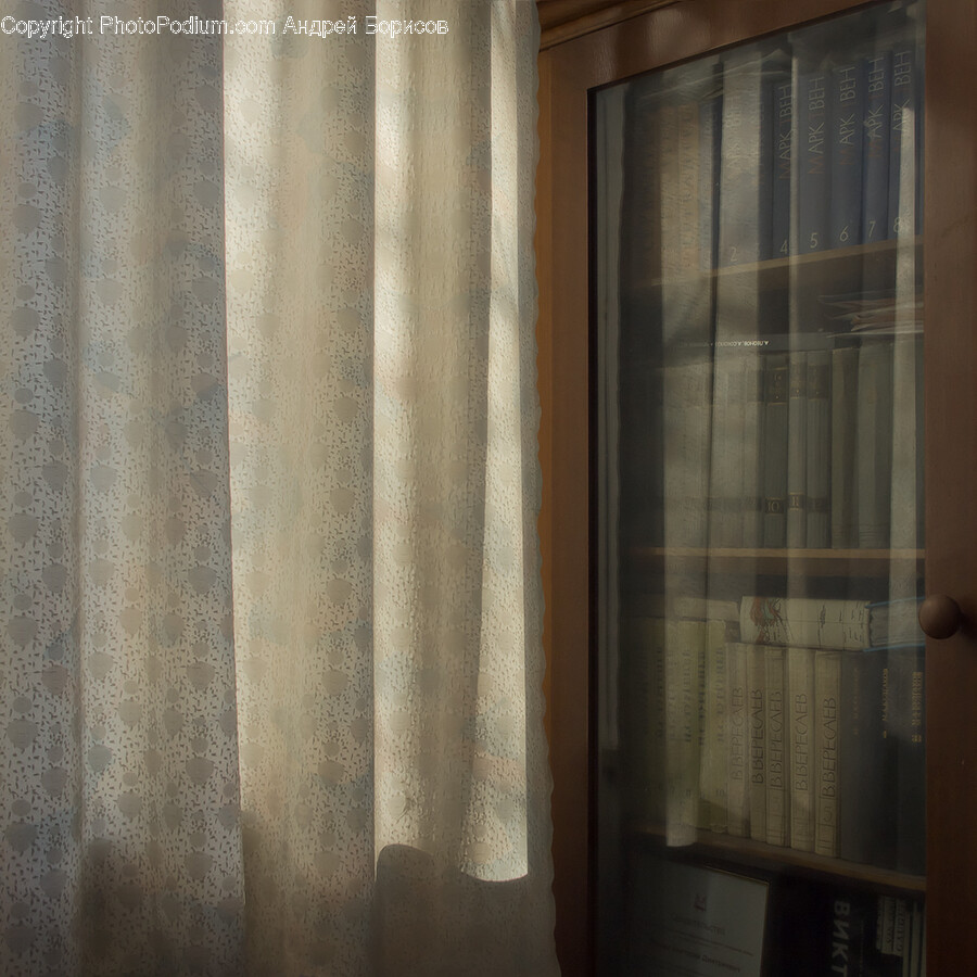 Shelf, Curtain, Furniture, Bookcase, Home Decor