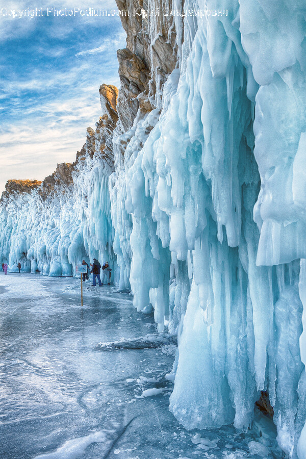 Ice, Outdoors, Glacier, Mountain, Nature