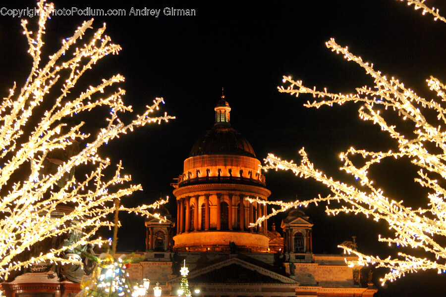 Lighting, Architecture, Building, Dome, Outdoors