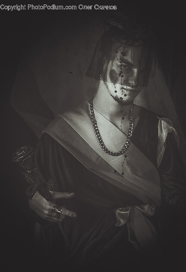 Accessories, Jewelry, Necklace, Face, Head