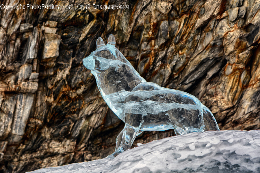 Ice, Nature, Outdoors, Rock, Crystal