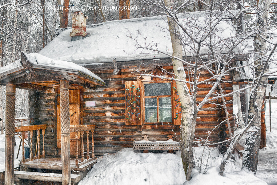 Architecture, Building, Housing, House, Cabin