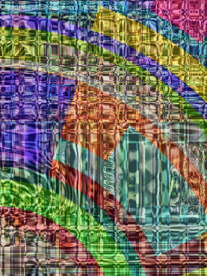 Art, Purple, Modern Art, Person, Pattern