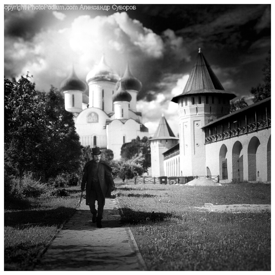Architecture, Building, Spire, Tower, Monastery