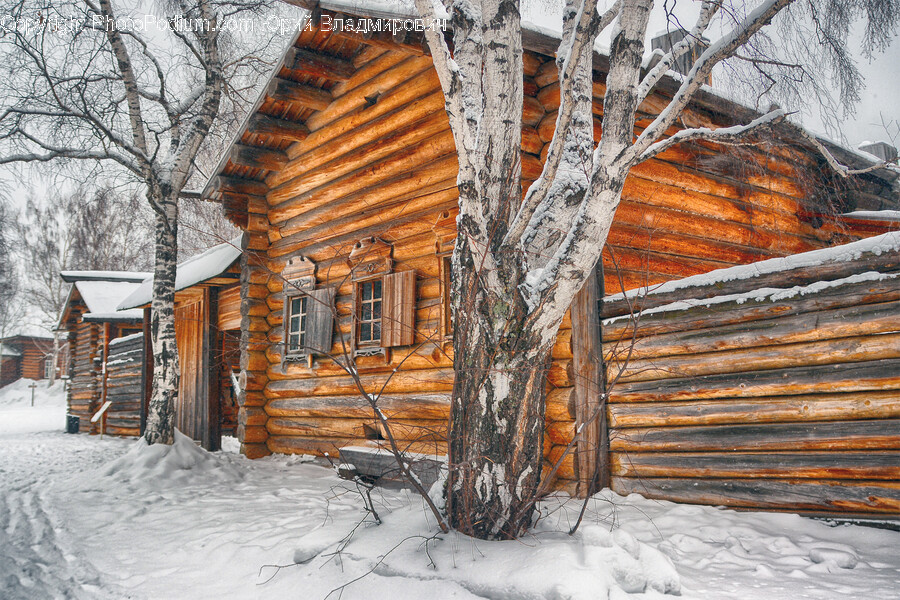 Architecture, Building, Housing, House, Cabin