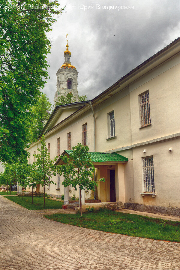 Architecture, Building, Monastery, Path, Walkway