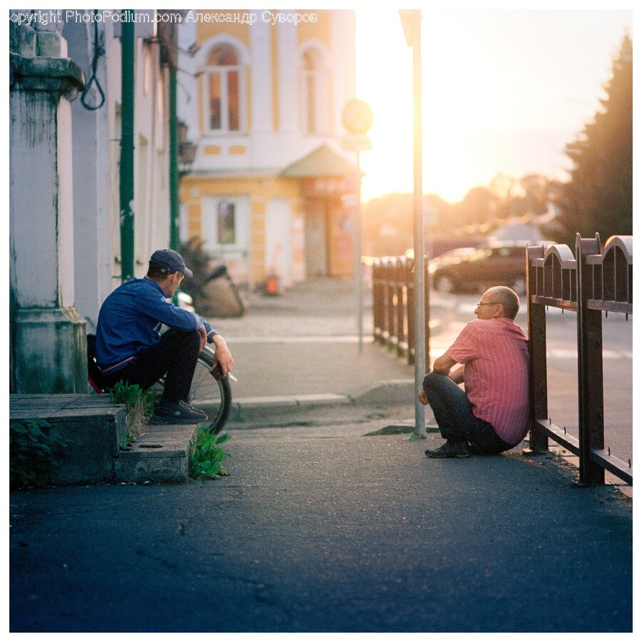 Path, Sidewalk, City, Road, Street