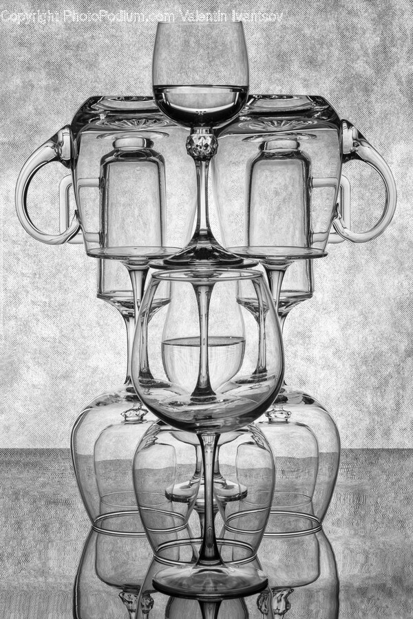 Glass, Art, Drawing, Alcohol, Beverage