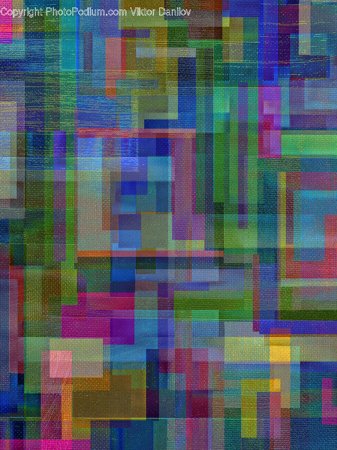 Art, Modern Art, Pattern, Collage, Canvas
