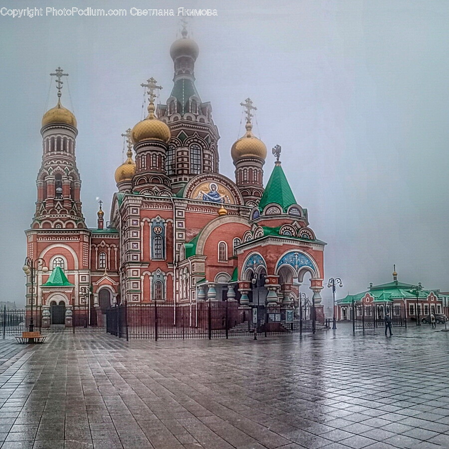 Architecture, Building, Church, Landmark, Saint Basil's Cathedral
