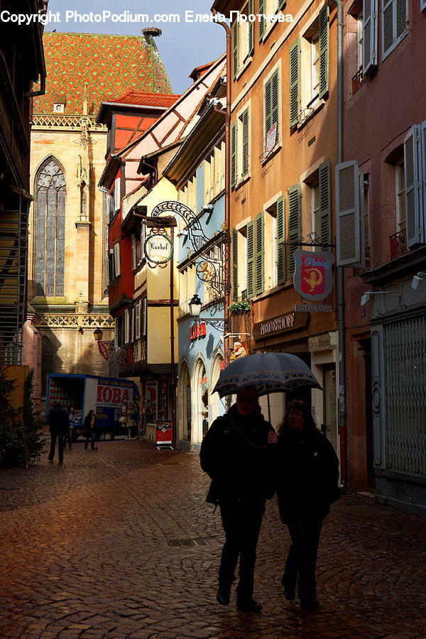People, Person, Human, Brick, Cobblestone, Pavement, Walkway
