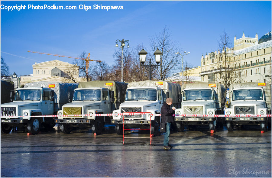 Truck, Vehicle, Tow Truck, Trailer Truck, Car, Jeep, Caravan