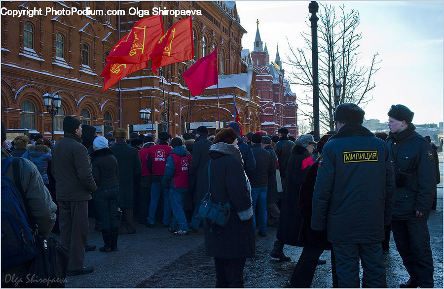 Human, People, Person, Crowd, Parade, Back, Coat