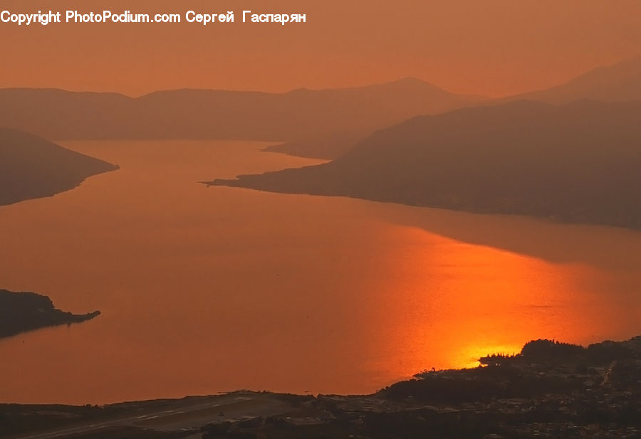 Dawn, Dusk, Sky, Sunrise, Sunset, Red Sky