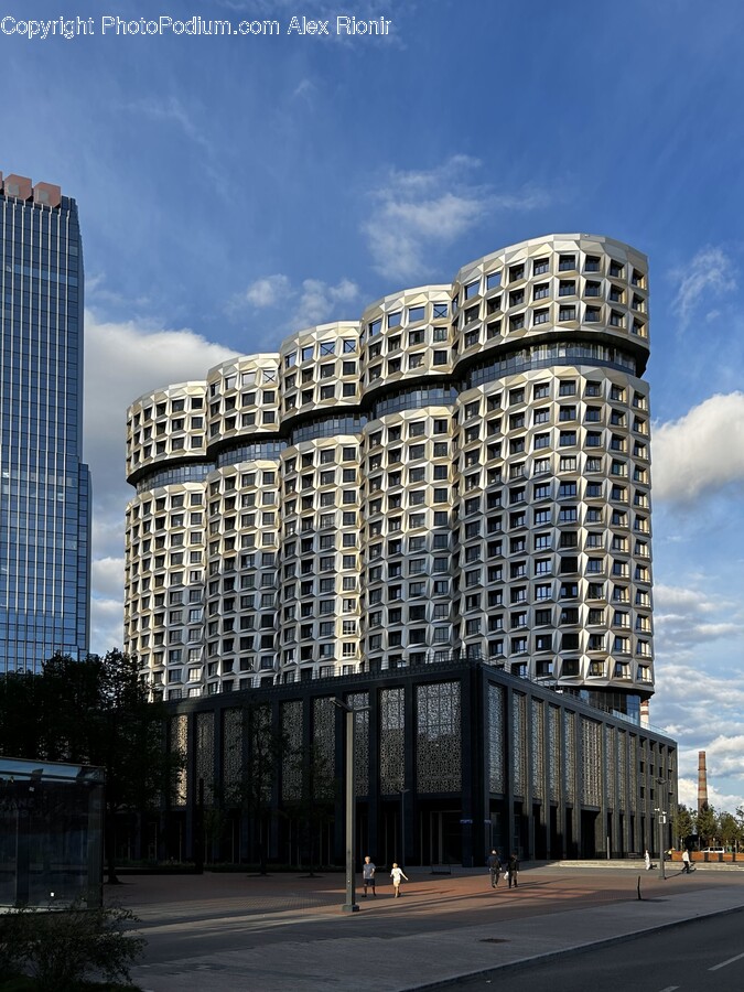 Architecture, Building, Building Complex, Person, City