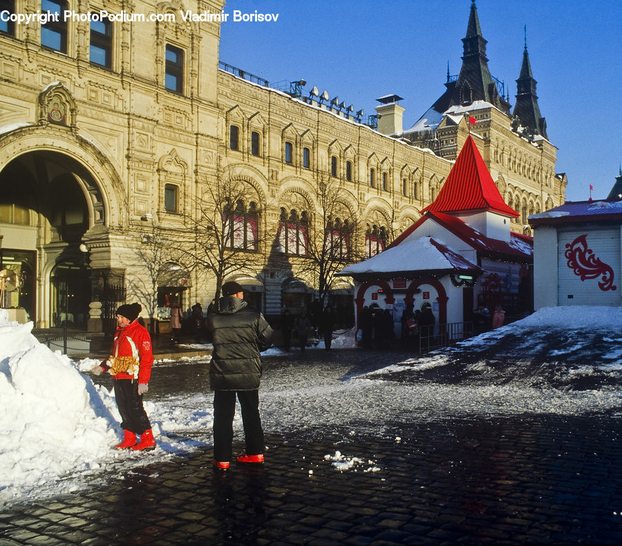 Architecture, Housing, Monastery, Downtown, Plaza, Town Square, Town