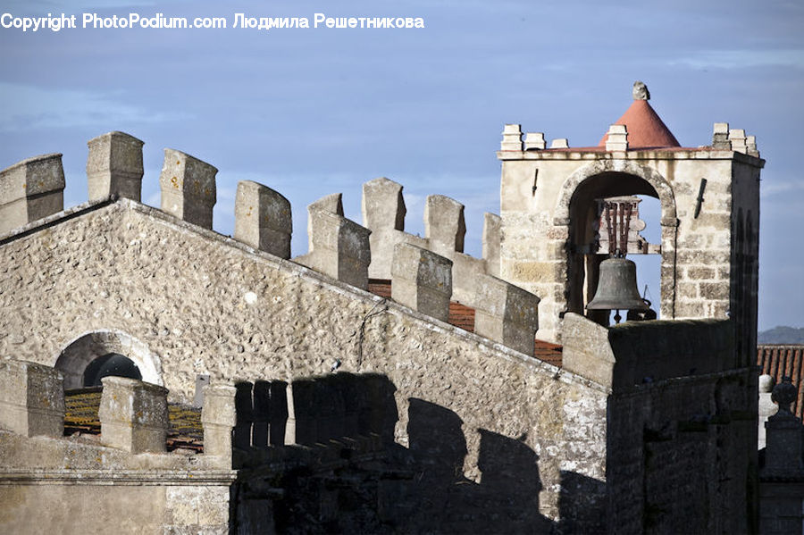 Castle, Fort, Architecture, Bell Tower, Clock Tower, Tower, Arch
