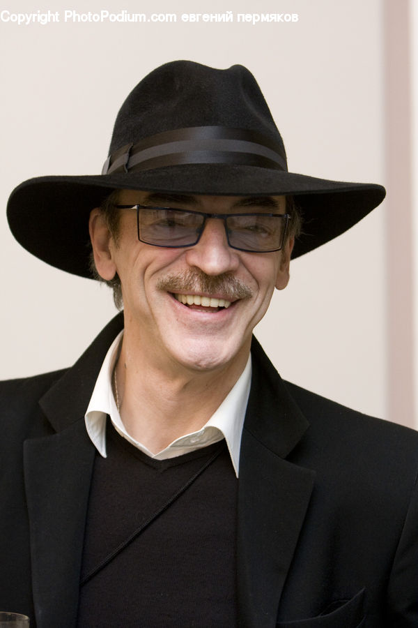 People, Person, Human, Clothing, Overcoat, Suit, Cowboy Hat