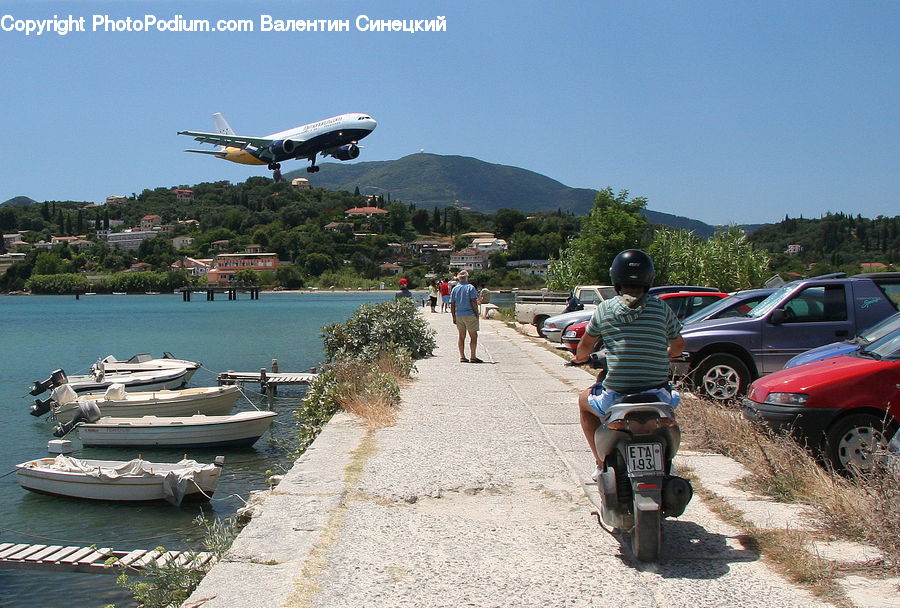 Boat, Watercraft, Automobile, Car, Vehicle, Scooter, Suv