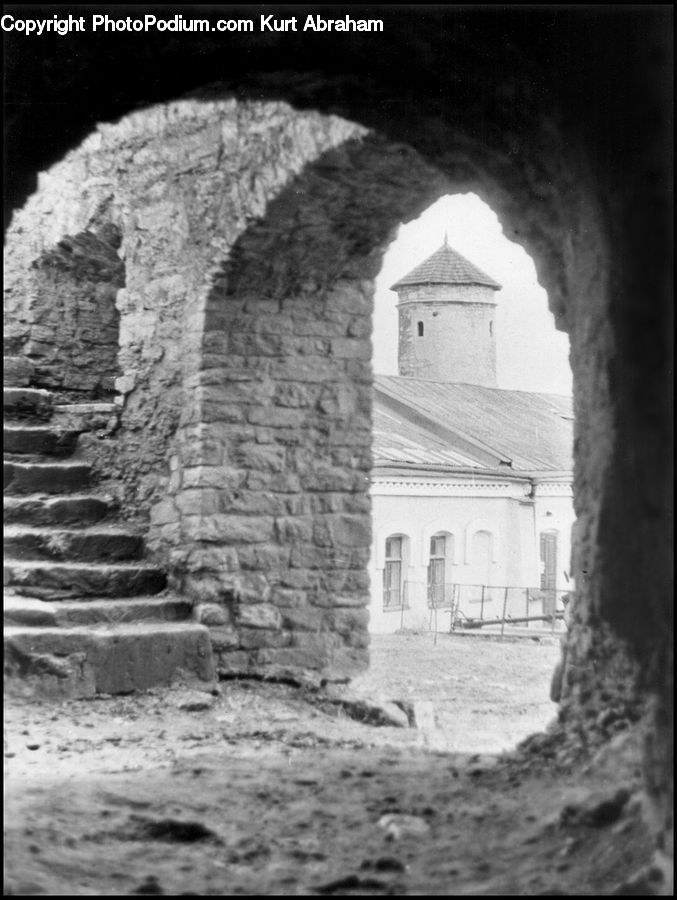 Arch, Brick, Ruins