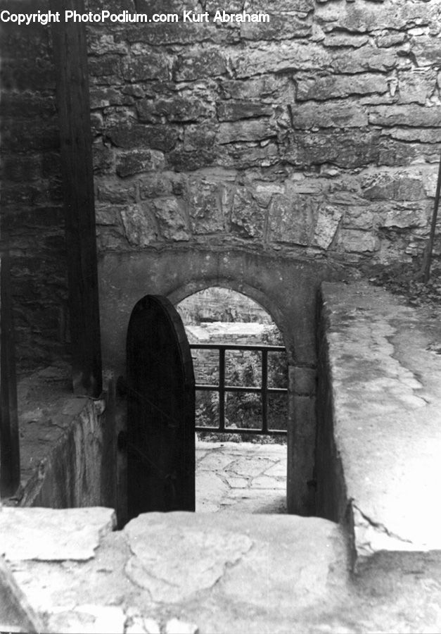 People, Person, Human, Arch, Rock, Brick, Rubble