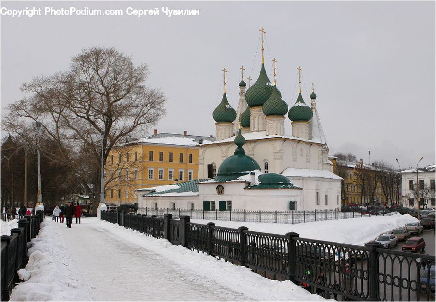 Railing, Architecture, Dome, Cathedral, Church, Worship, Blizzard