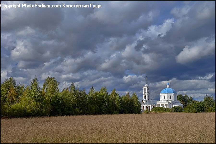 Cloud, Cumulus, Sky, Azure Sky, Outdoors, Landscape, Nature