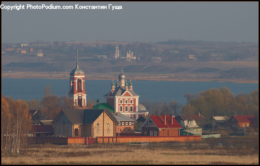 Architecture, Bell Tower, Clock Tower, Tower, Housing, Monastery, Countryside
