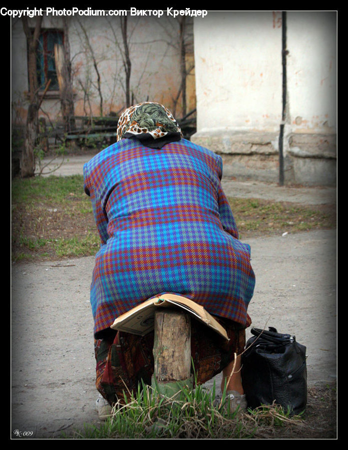 People, Person, Human, Plaid, Tartan, Cap, Hat