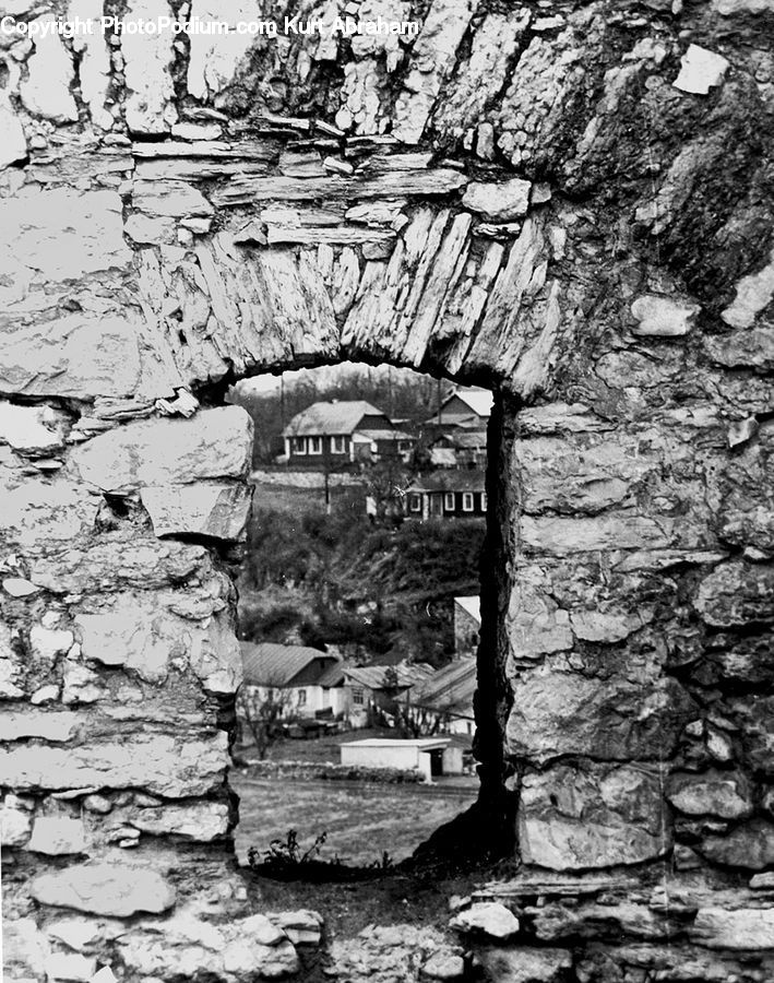 Fence, Wall, Building, Hut, Shelter, Brick, Cottage